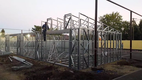 Павильоны из ЛСТК: по 420м²