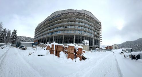 Панели для фасада: 120м2