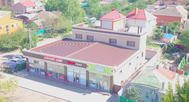 Торгово-офисное здание: 520м²
