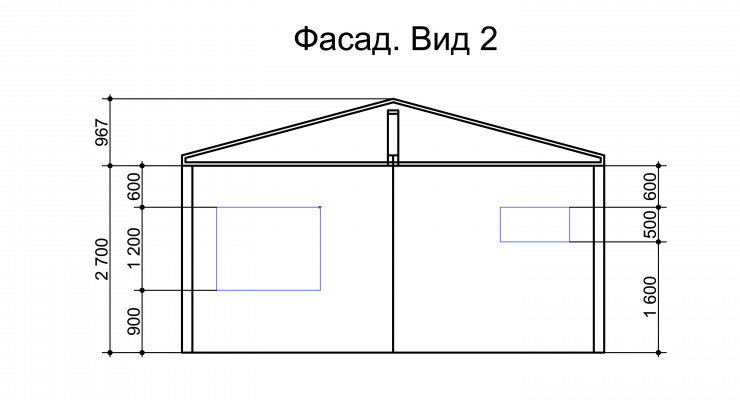 Жилой дом: 37,2м²