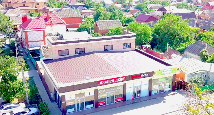 Торгово-офисное здание: 520м²