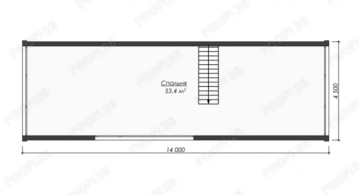 Дом в стиле хай-тек 14х12-157,5м2